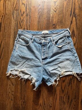 Abercrombie & Fitch high rise The Dad jean shorts